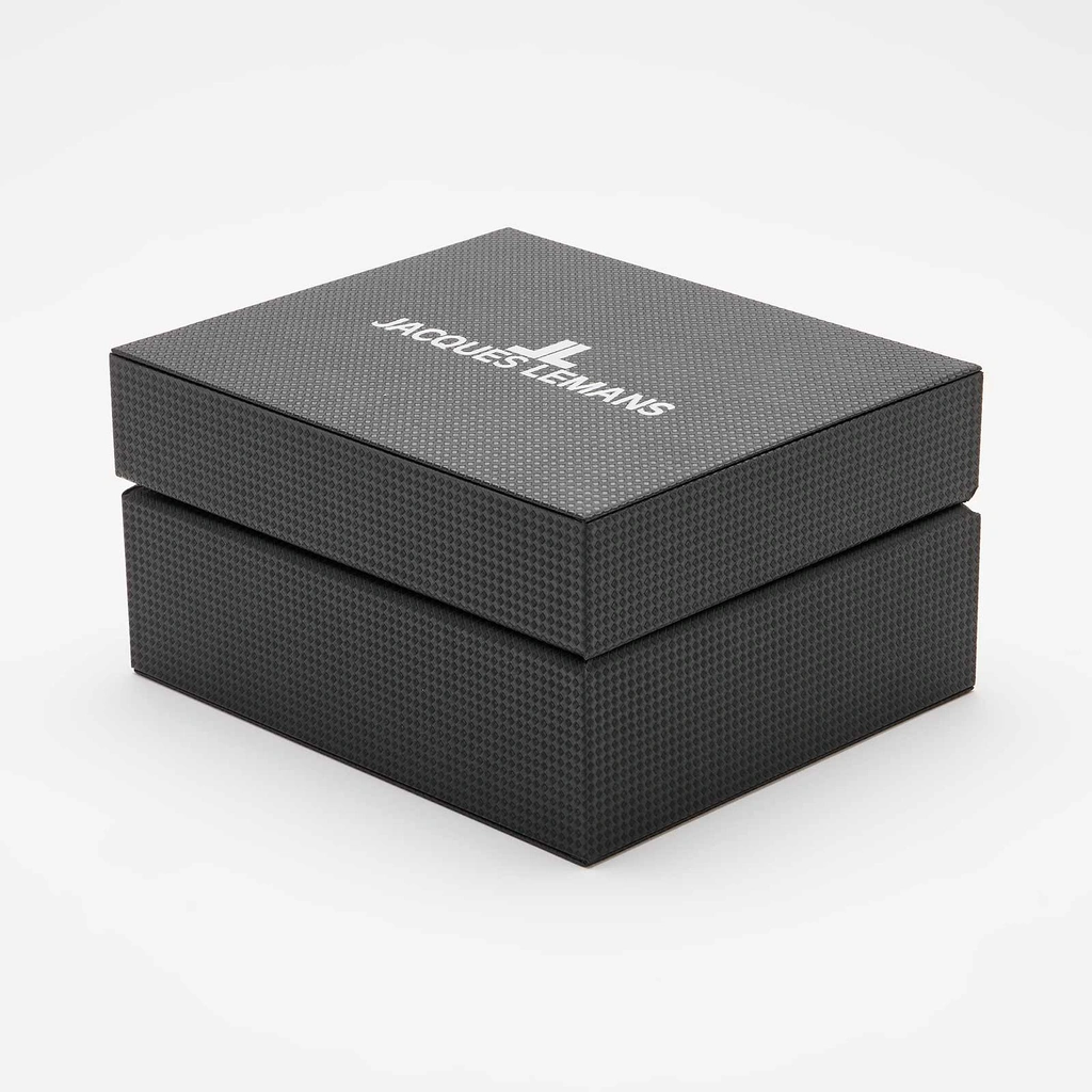 Jacques Lemans Liverpool - klockset herr, bicolor/svart, 41 mm