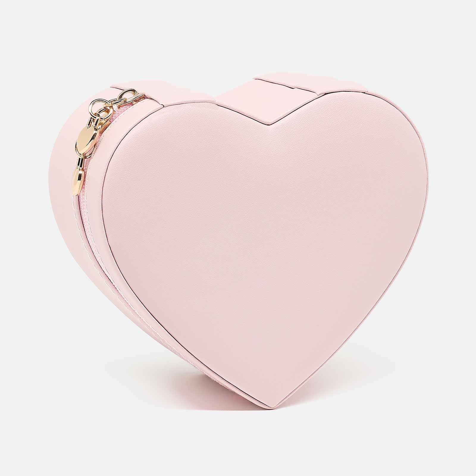 Litet smyckeskrin - rosa hjärta