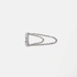 Ear Piercing - huggie med kedjor