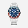Citizen Series 8 GMT - Automatisk, stål/blå, NB6030-59L