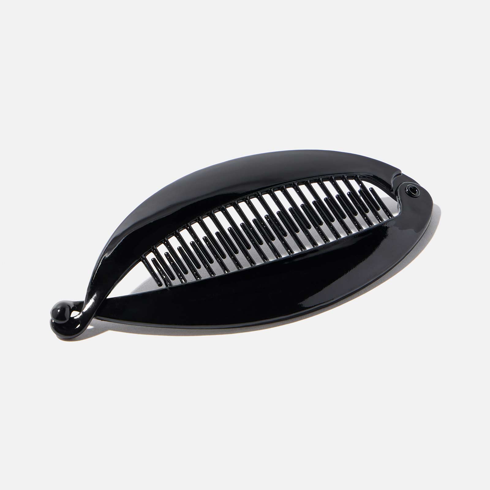 Bananklämma - svart plast, 13,5cm