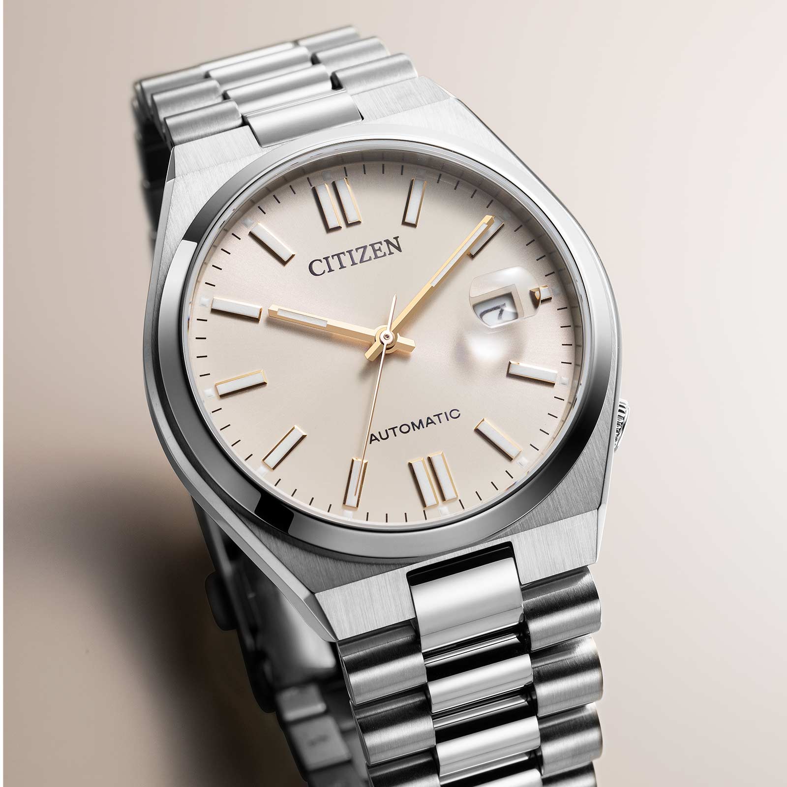 Citizen Tsuyosa automatisk herr - champagne NJ0151-88W