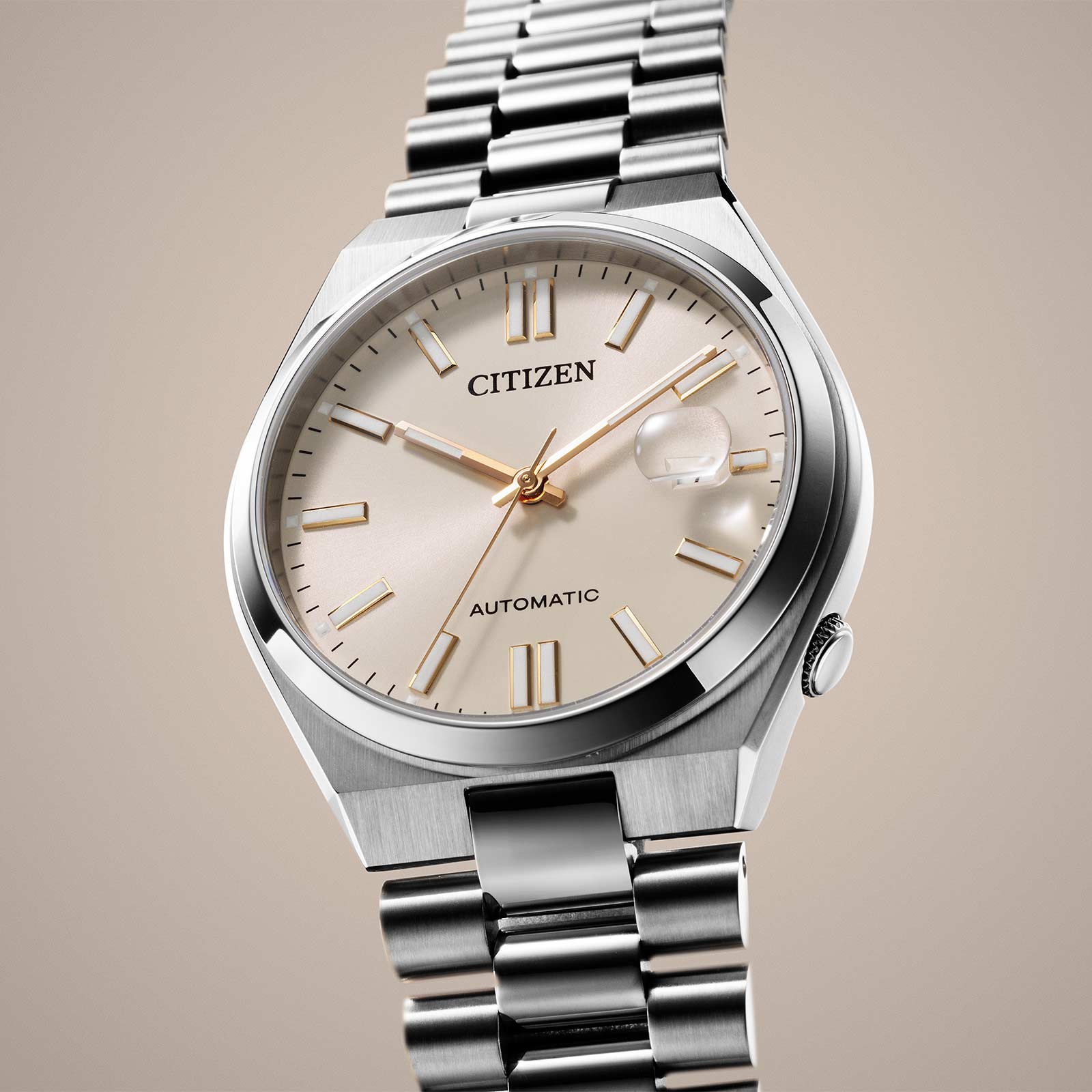 Citizen Tsuyosa automatisk herr - champagne NJ0151-88W