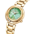 Citizen L Arcly Eco-Drive damklocka guld/grön - EM1113-82Y