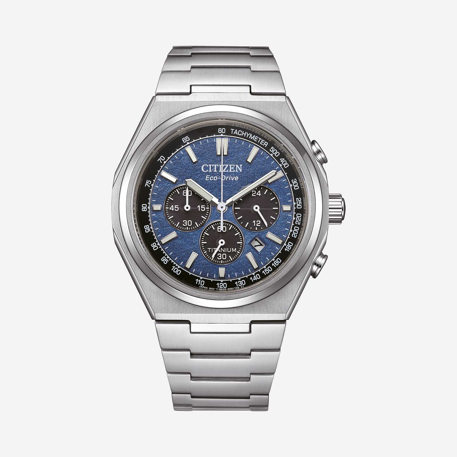 Citizen Eco Drive Super Titanium blå - CA4610-85L