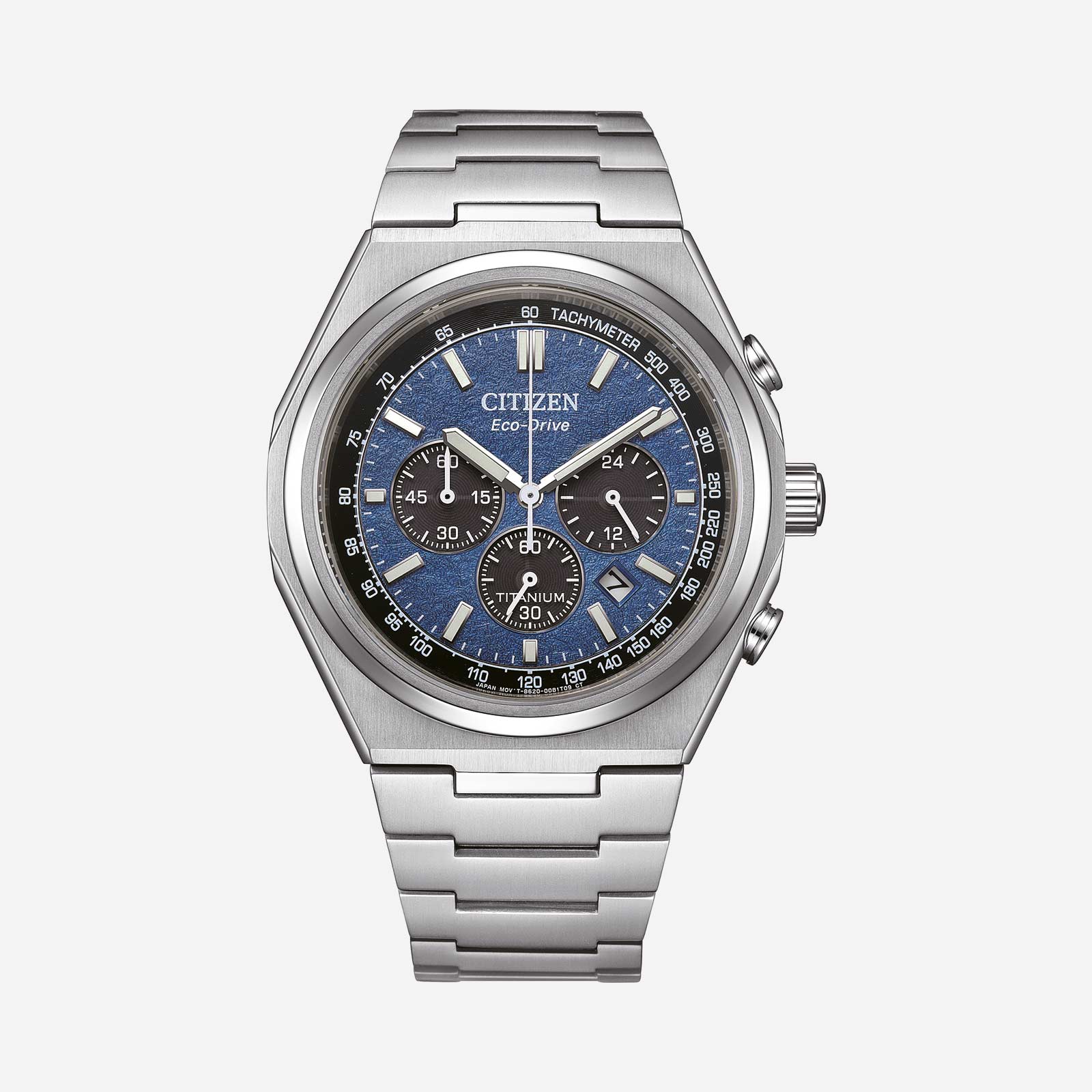 Citizen Eco Drive Super Titanium blå - CA4610-85L