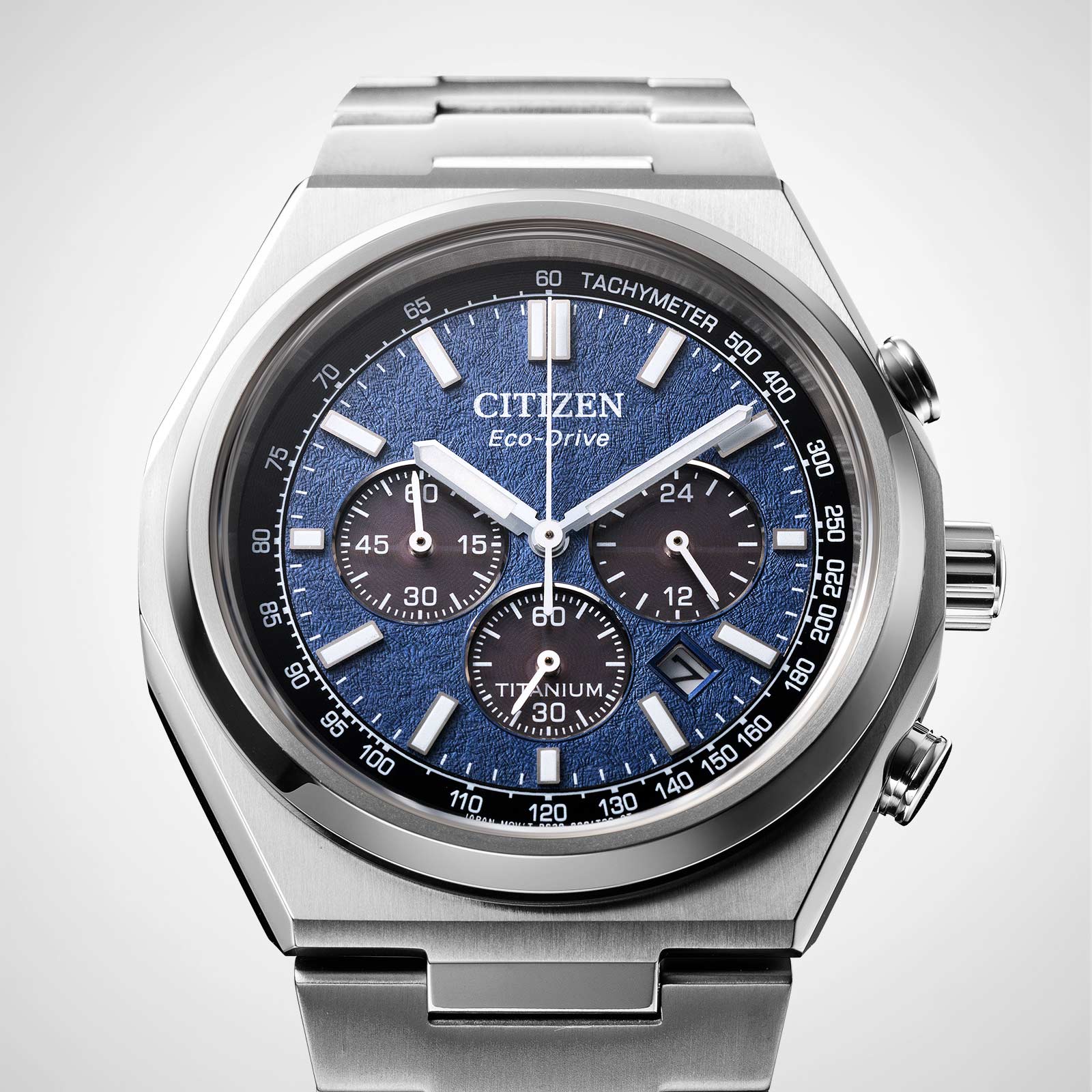 Citizen Eco Drive Super Titanium blå - CA4610-85L