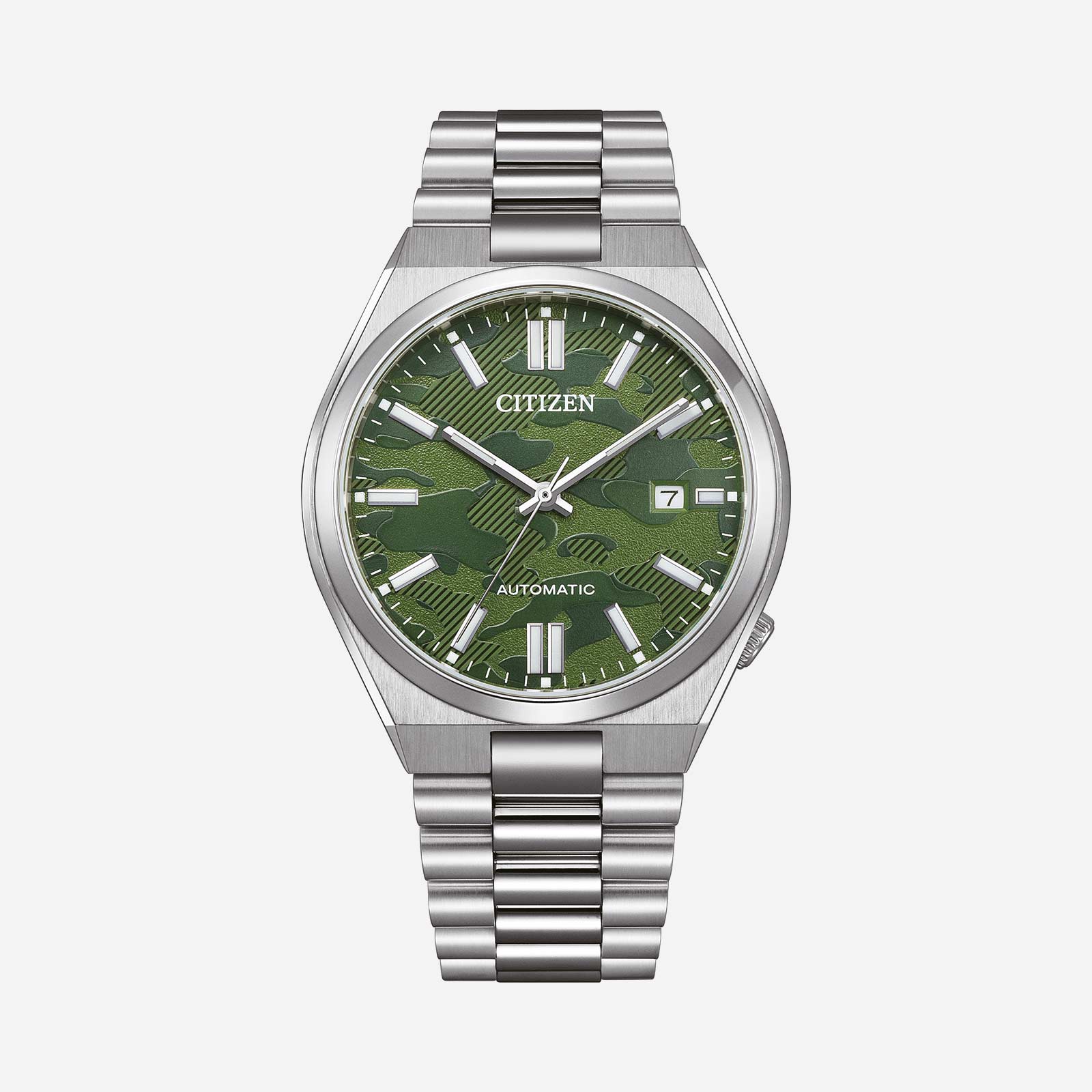 Citizen Tsuyosa automatisk herr - stål/militär NJ0159-86X