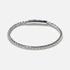 Stålarband herr -  3,5mm bred rund länk, 21cm