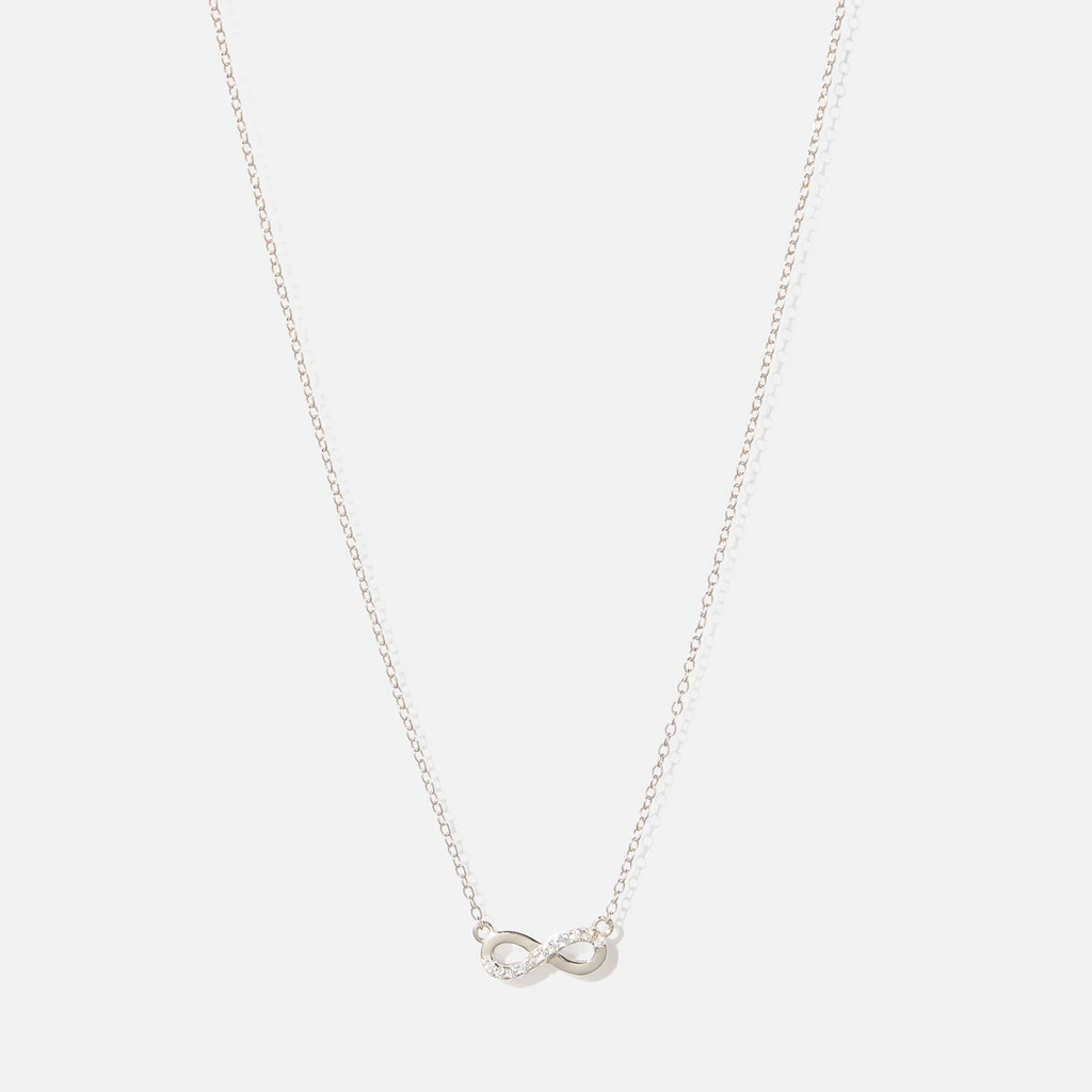Halsband äkta silver - hänge Infinitysymbol