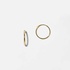 Örhängen 18k guld - hoops, 14x1mm