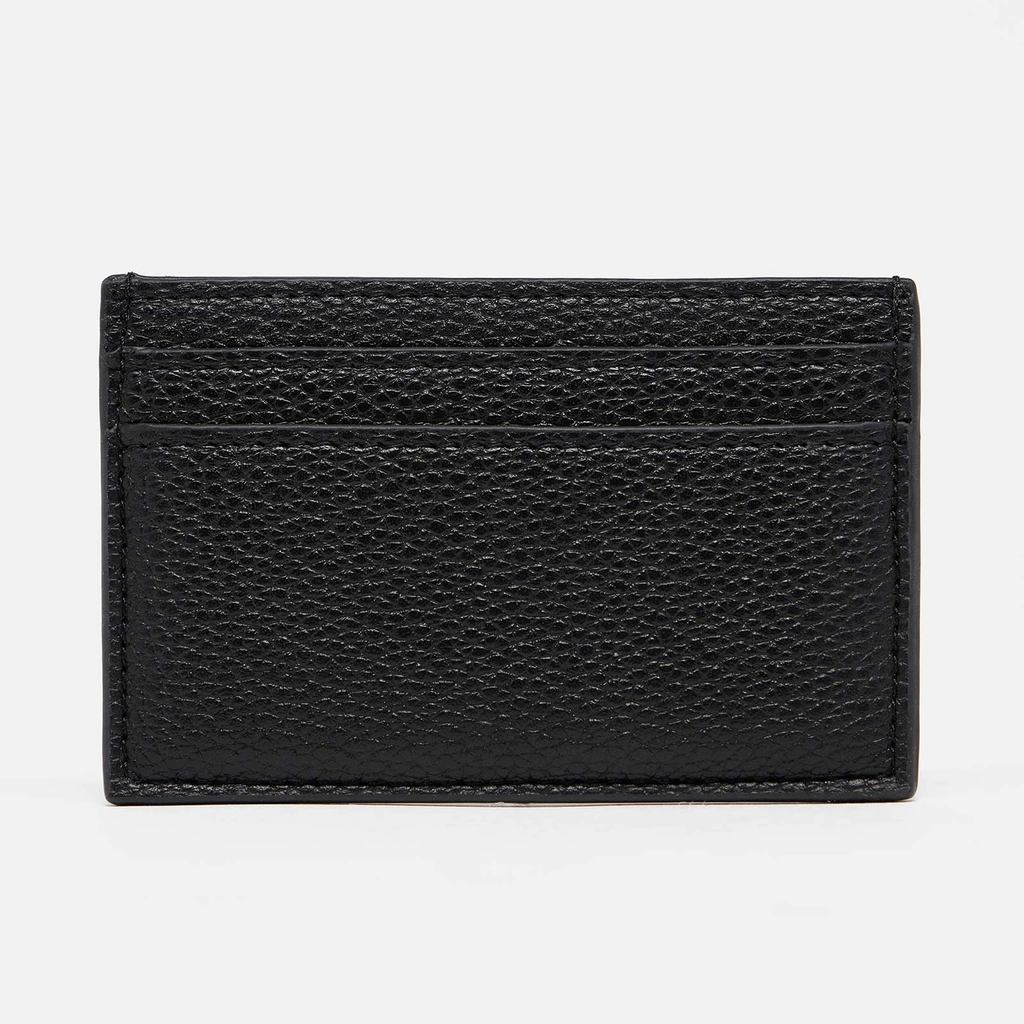 Korthållarer, fem fack - svart konstläder