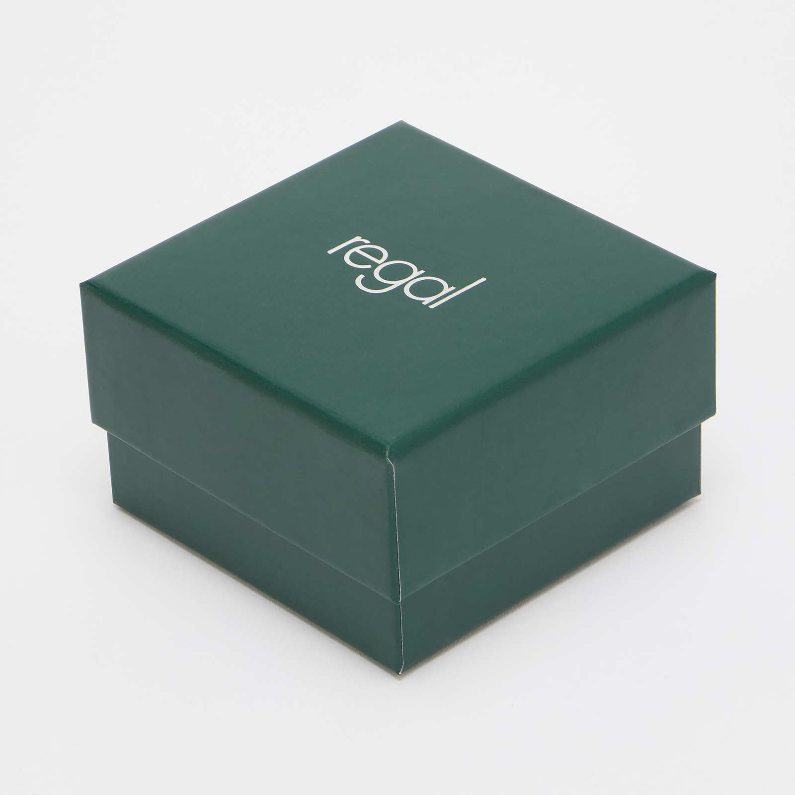 Regal klockset herr - metall, silver/vit, 42mm