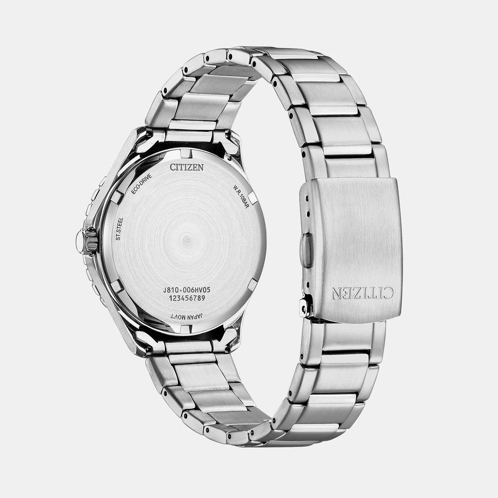 Citizen Eco Drive stål/svart AW1820-81E