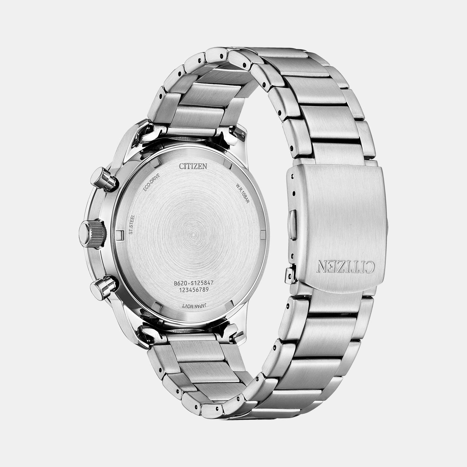 Citizen Aviator Eco Drive Chrono stål/blå CA4500-91L