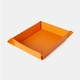 Orange smyckesbricka 15x18cm