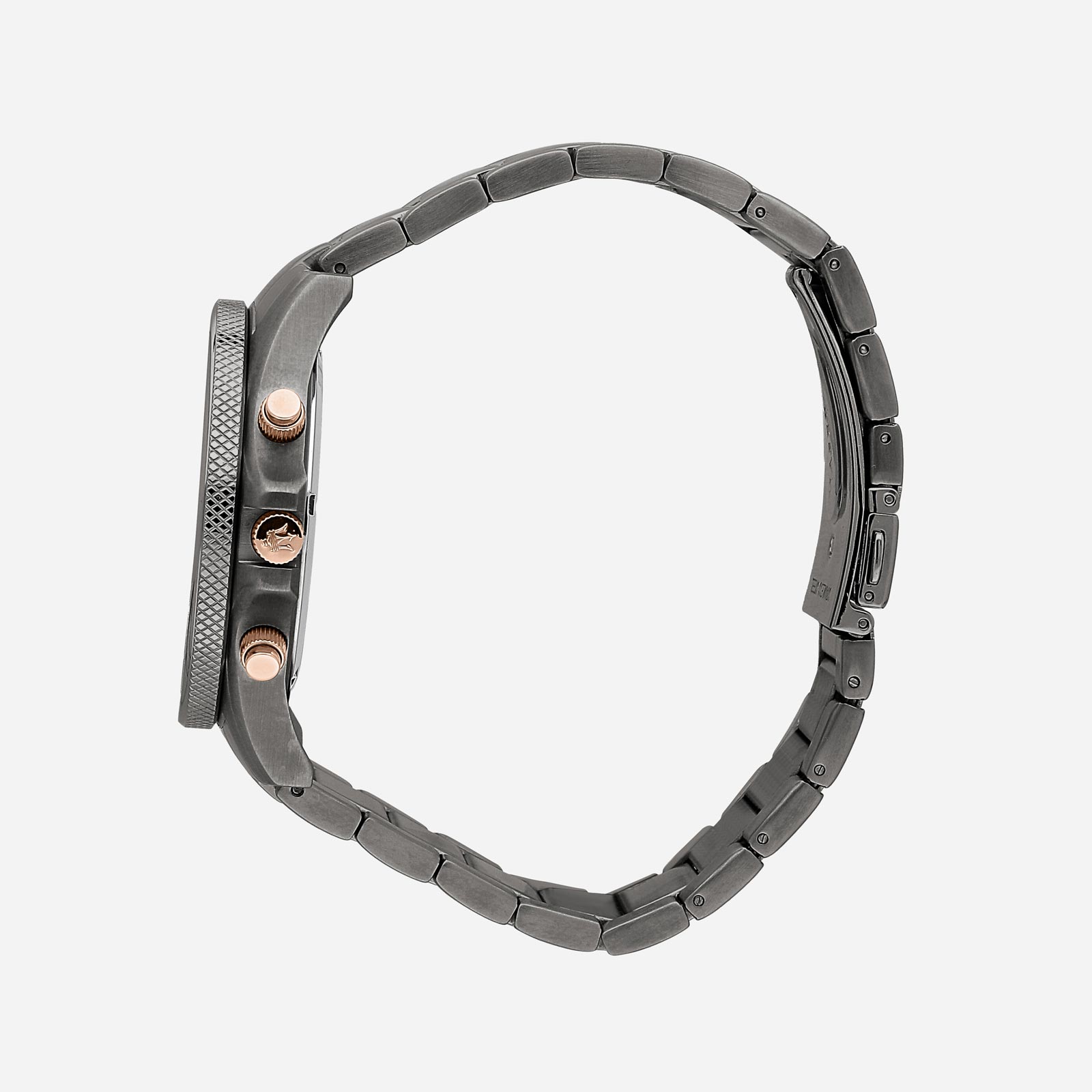 Maserati Sfida metallband blå/svart  - R8873640001