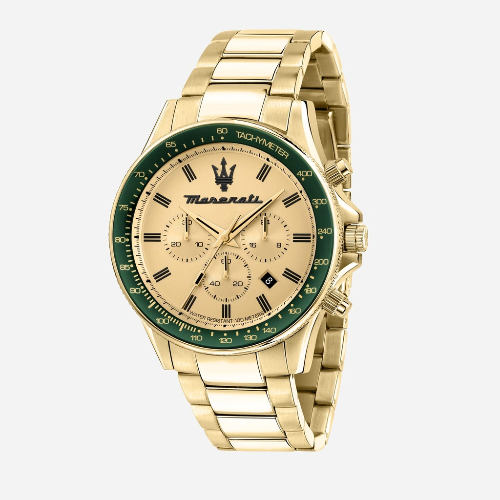 Maserati Sfida metallband guld  - R8873640005