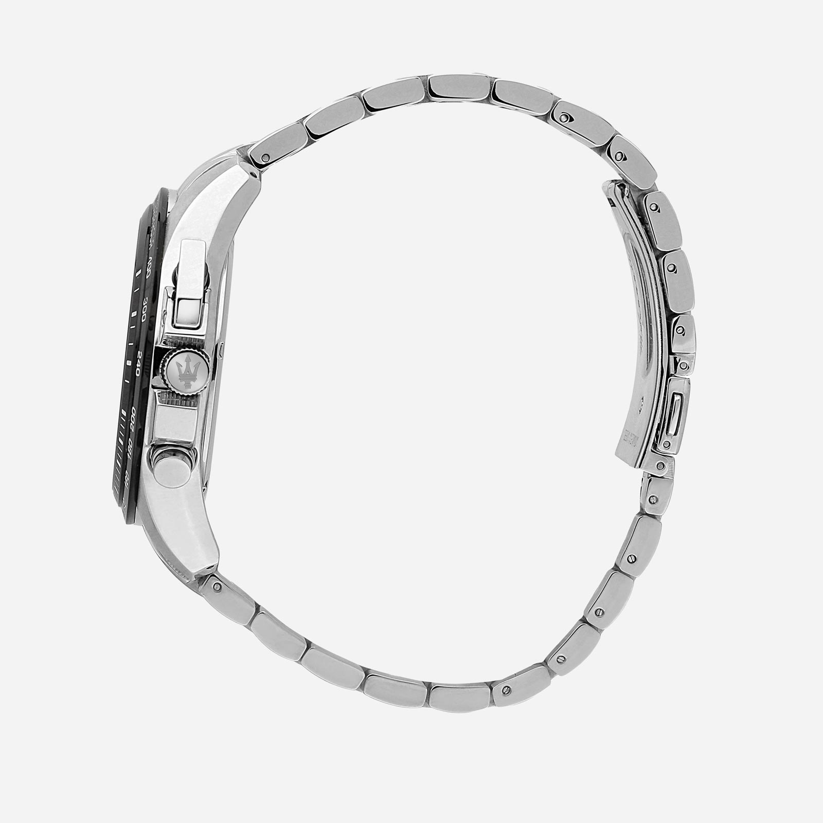 Maserati Traguardo metallband vit/stål  - R8873612049