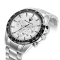 Maserati Traguardo metallband vit/stål  - R8873612049