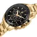 Maserati Traguardo metallband svart/guld  - R8873612041