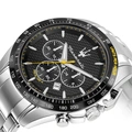 Maserati Traguardo metallband svart/stål  - R8873612042