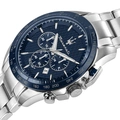 Maserati Traguardo metallband blå/stål  - R8873612043