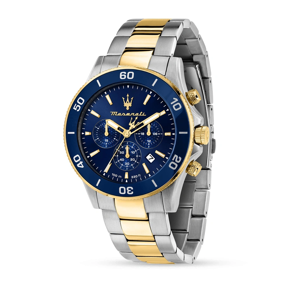 Maserati Competizione metallband blå/bicolor  - R8873600006