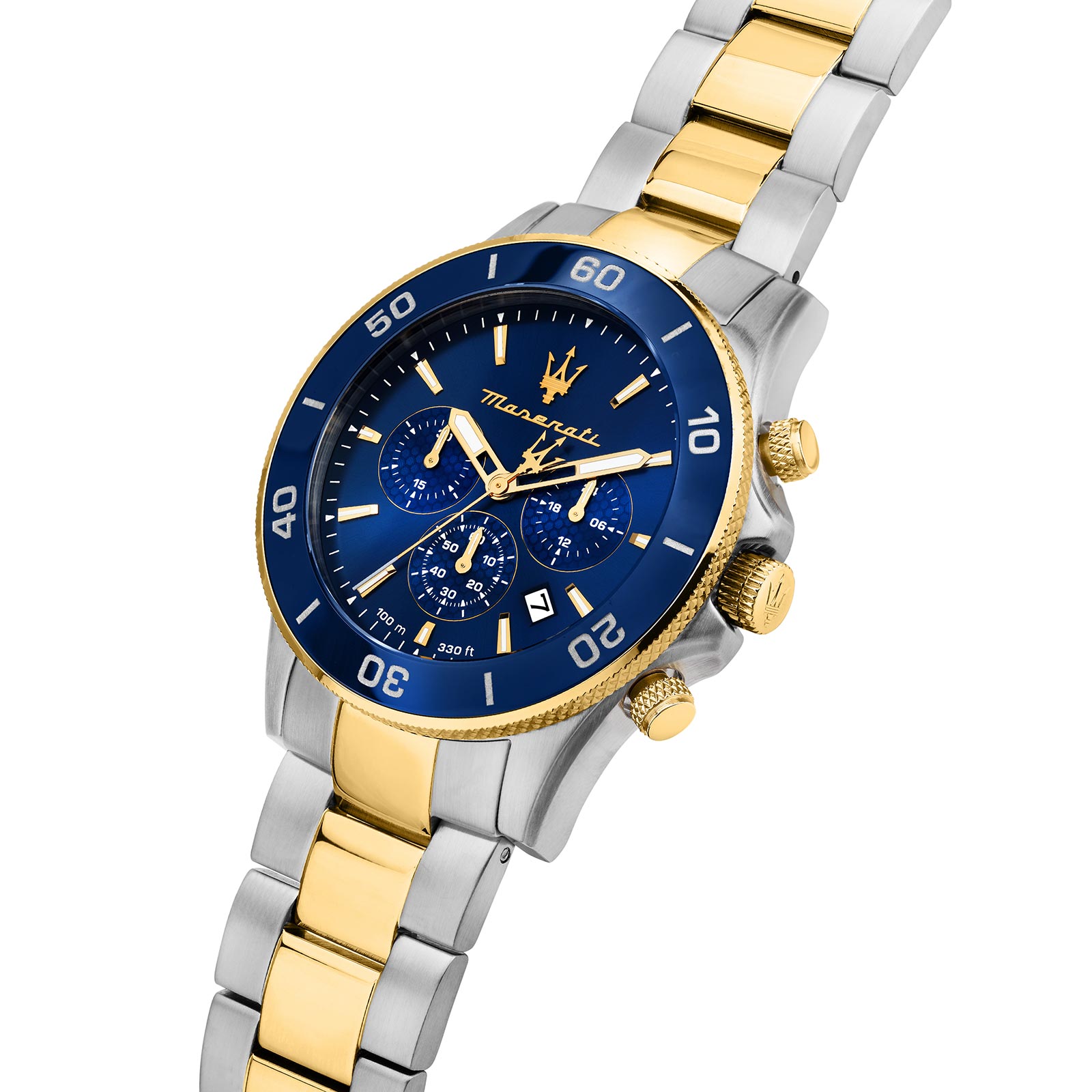 Maserati Competizione metallband blå/bicolor  - R8873600006