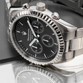 Maserati Competizione metallband svart/stål  - R8853100023