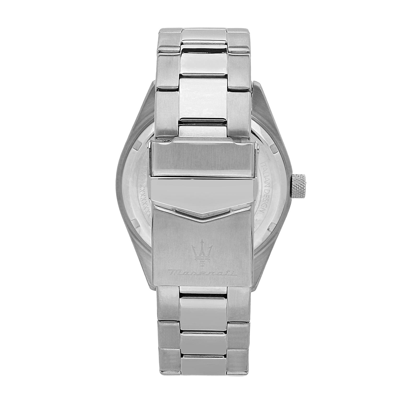 Maserati Competizione metallband svart/stål  - R8853100028
