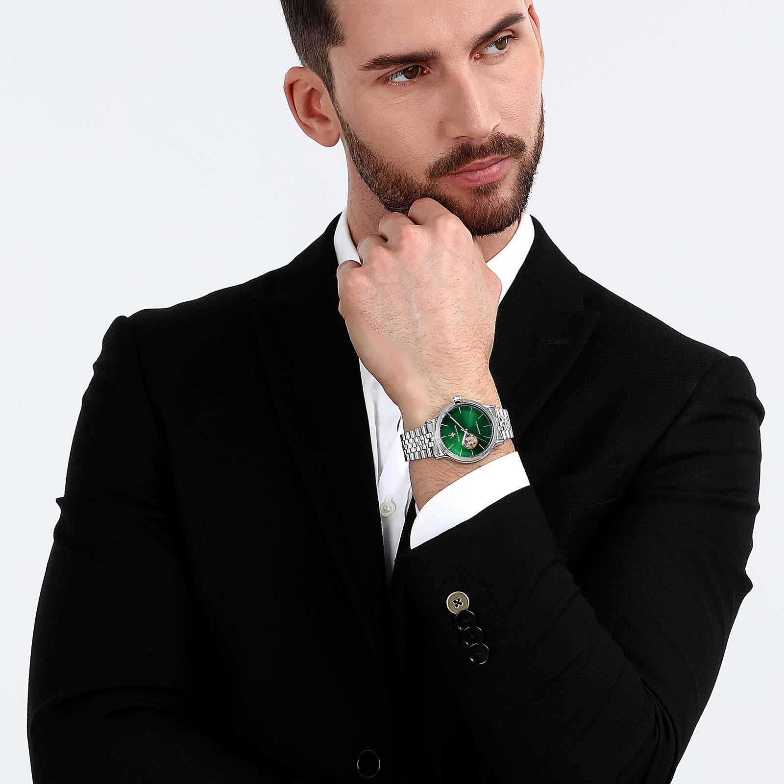 Maserati Epoca automatisk grön/stål  - R8823118010