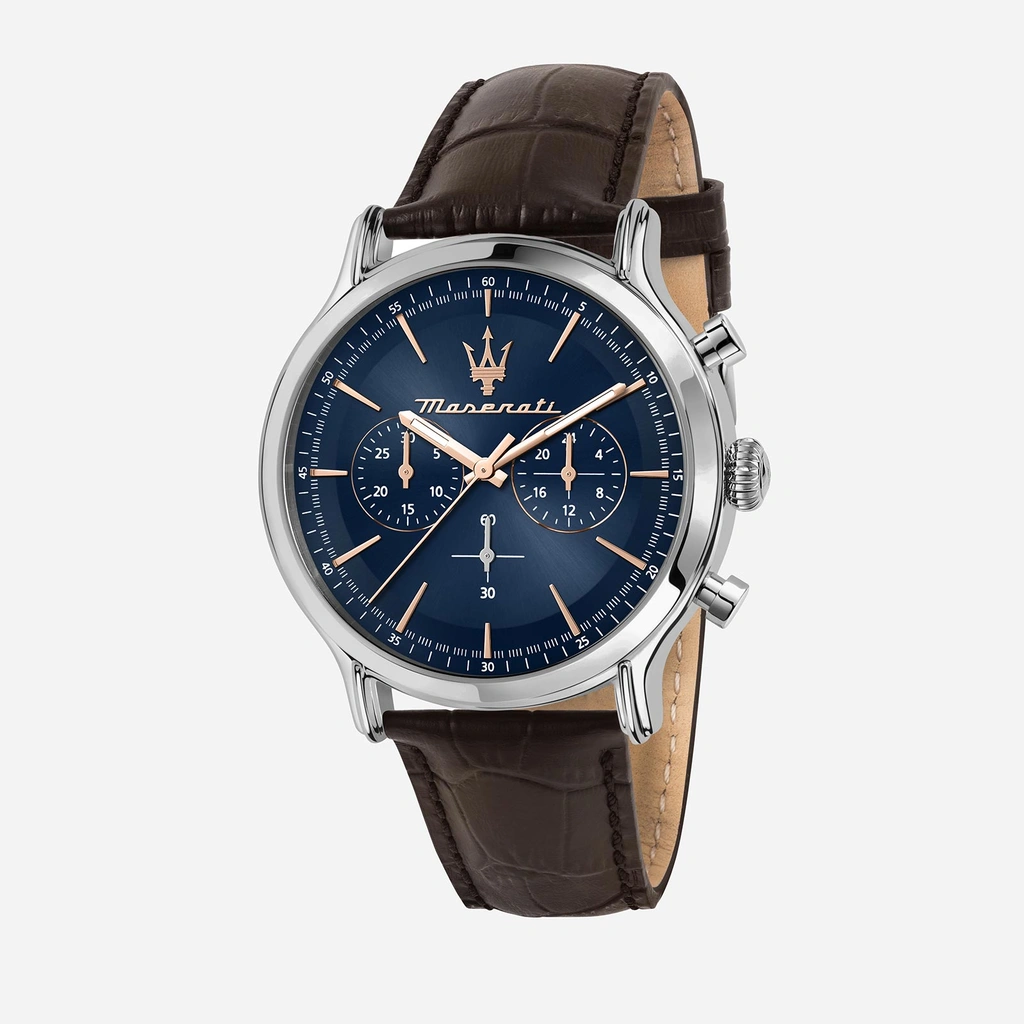 Maserati Epoca läderband Blå  - R8871618014