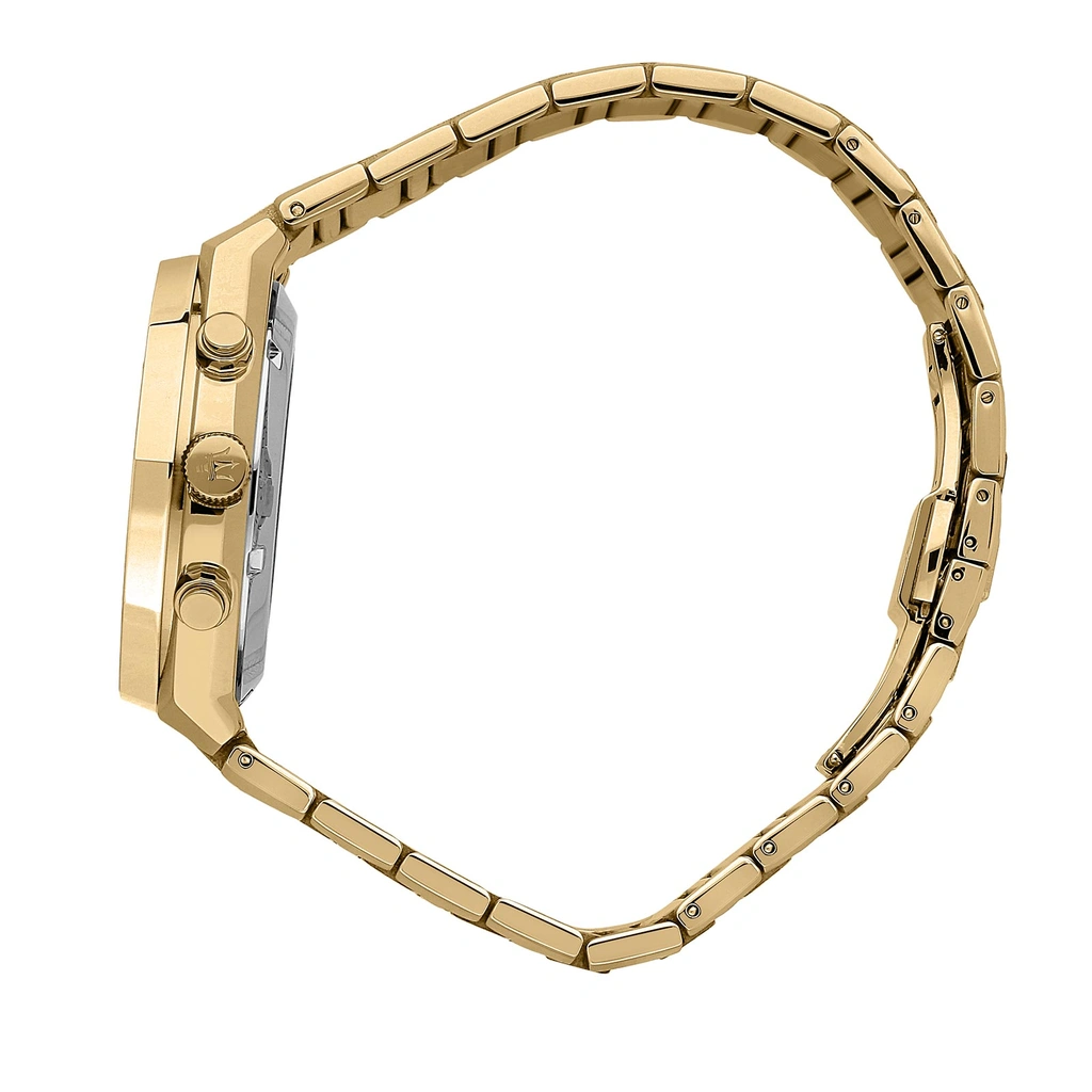 Maserati Stile metallband svart/guld  - R8873642001
