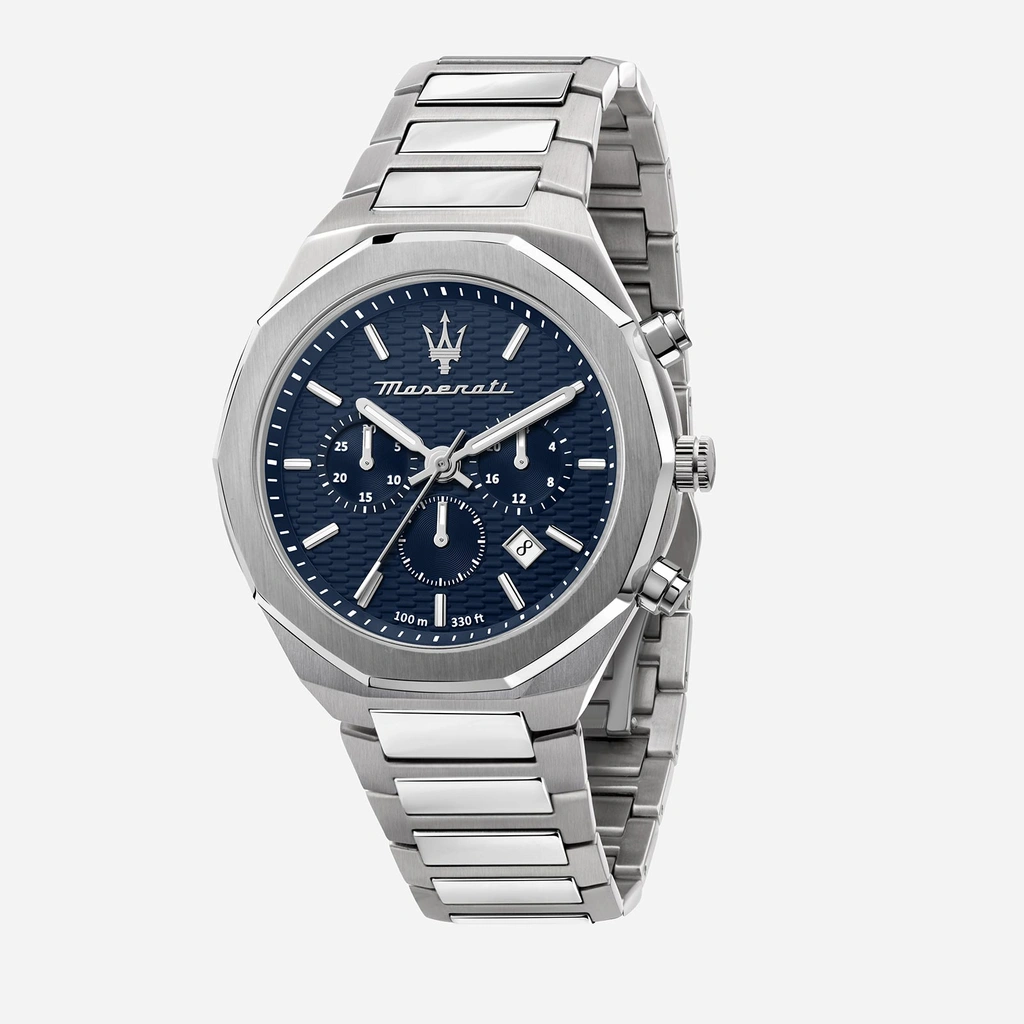 Maserati Stile metallband blå/stål  - R8873642006