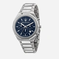 Maserati Stile metallband blå/stål  - R8873642006