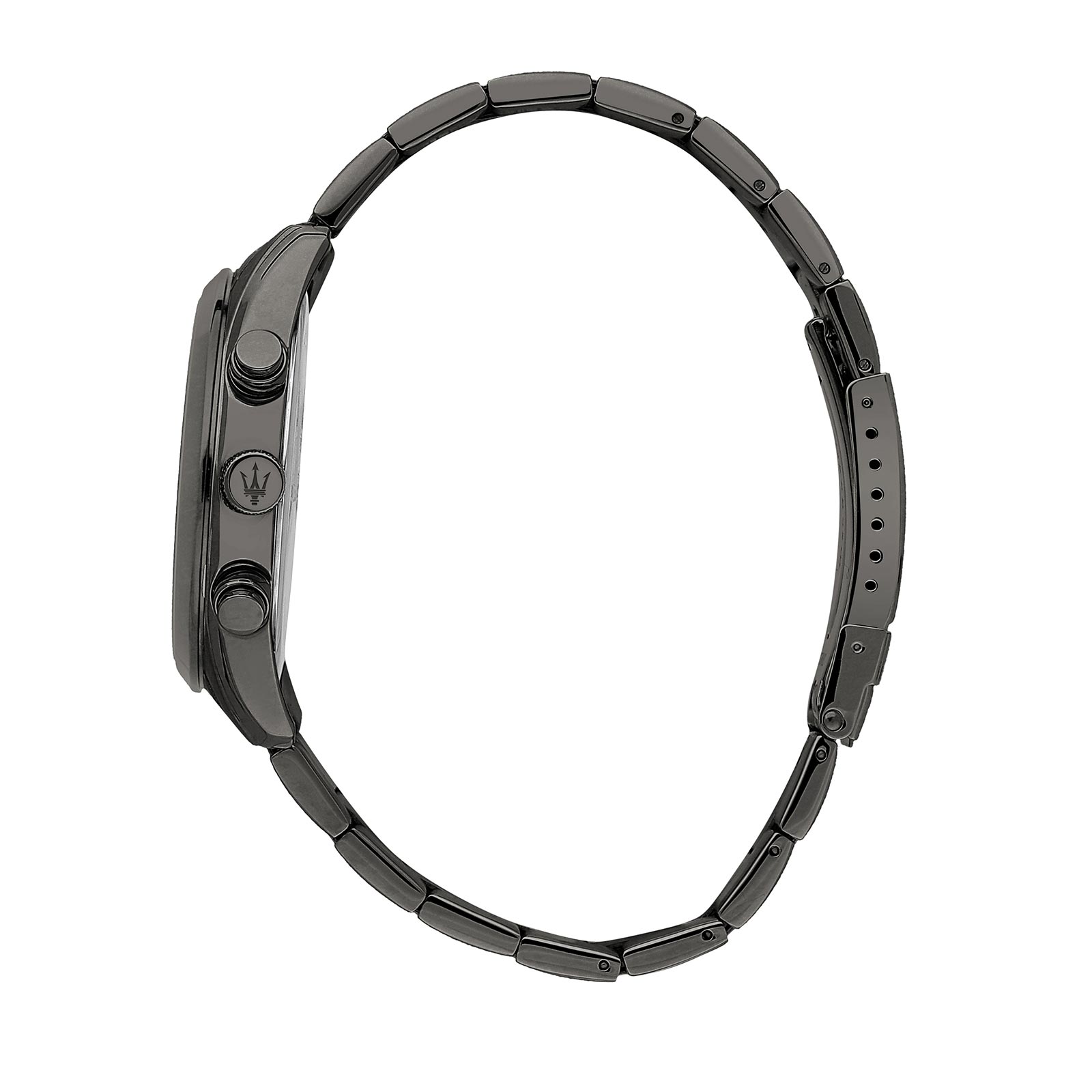 Maserati Attrazione metallband svart/svart stål  - R8853151001