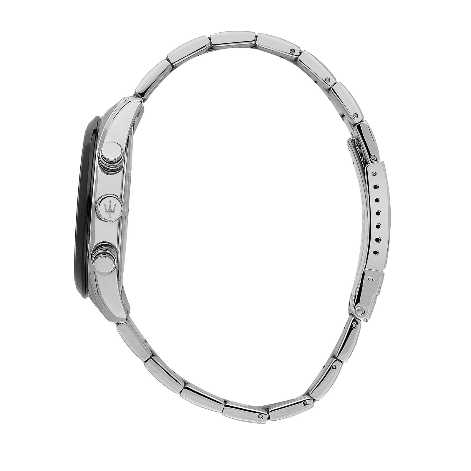 Maserati Attrazione metallband vit/stål  - R8853151004