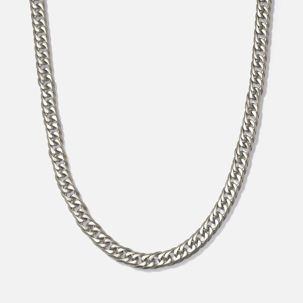 Stålhalsband junior 7mm pansar 45cm