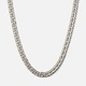 Stålhalsband herr 7mm pansar 55cm