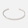 Stålarmband herr - blank Bangle 3,5 mm bred