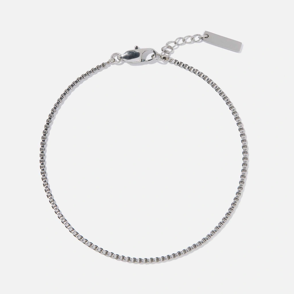 Stålarmband herr - Box Chain, 18cm