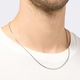 Stålhalsband herr - ormkedja 55cm
