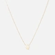 Halsband 9k guld - bokstav Q, 43cm