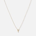 Halsband 9k guld - bokstav Y, 43cm