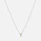 Halsband 9k guld - bokstav Y, 43cm
