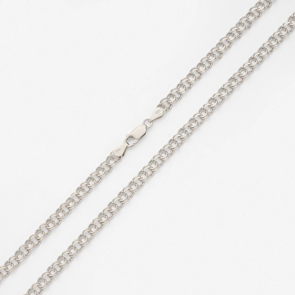 Halsband i silver, 5,9mm bismarck 45cm