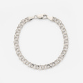 Armband dam i silver, 5,9mm bismarck 18cm