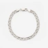 Armband dam i silver, 5,9mm bismarck 18cm