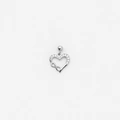Hängsmycke i silver - hjärta & infinitysymbol